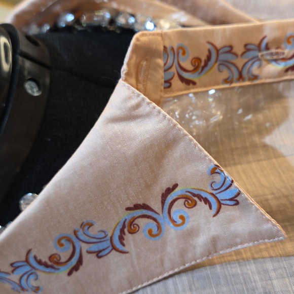 Nwt Xl & Large Joie Floral Button Down Shirt - Pink and Blue - Picture 12 of 17